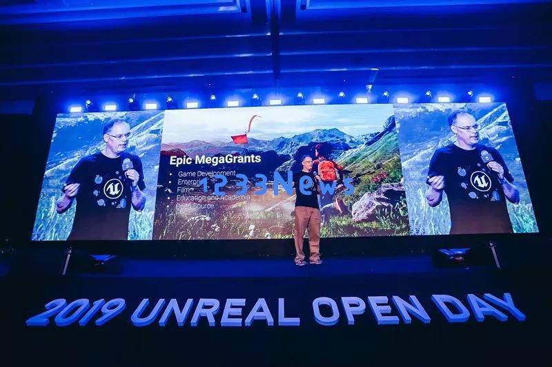 TimSweeney宣布750万开发者已使用虚幻引擎,同时EpicGames在线服务免费开放
