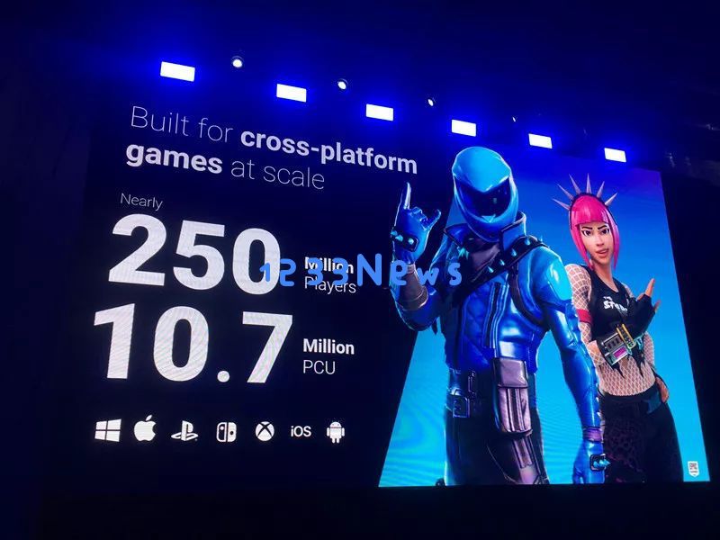 TimSweeney宣布750万开发者已使用虚幻引擎,同时EpicGames在线服务免费开放