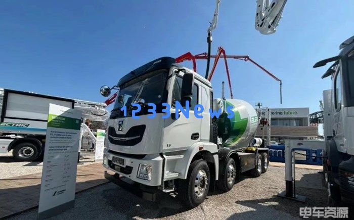 绿色砼行：徐工新能源搅拌车在德国宝马展Bauma 2025的精彩亮相