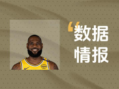 状态稳定！詹姆斯上半场10投5中贡献12分4篮板3助攻2抢断，球队依然落后于对手