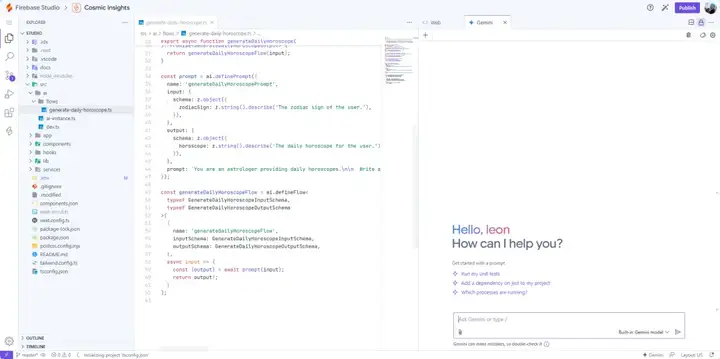 重磅！Google推出官方AI编程工具Firebase Studio