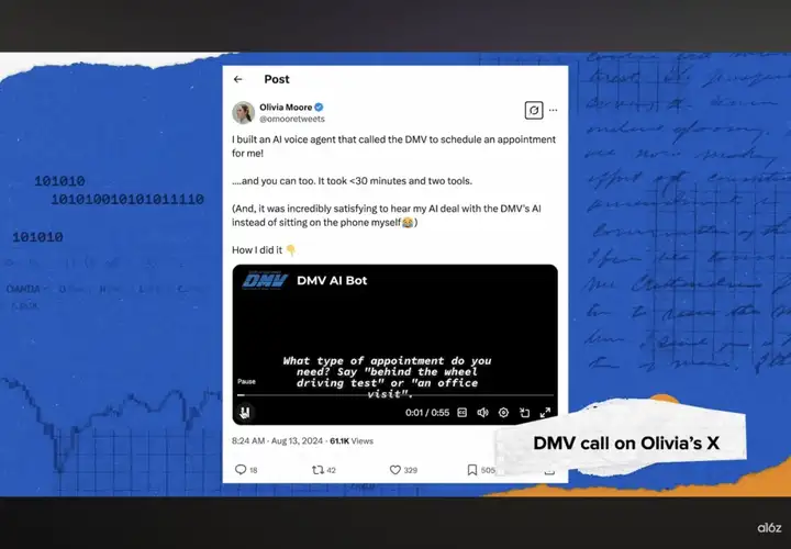 喝点VC｜a16z合伙人：语音交互将成为AI应用公司最强大的突破口之一，巨头们在B2C市场已落后太多