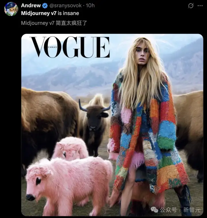 Midjourney V7内测图首曝，电影级画质干翻GPT-4o！人物蜡像感消失，AI生图迎最强地震
