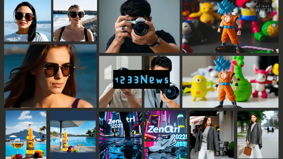 ZenCtrl – Fotographer AI 最新发布的商品图像生成智能工具，帮助创作者轻松制作专业水准的视觉效果