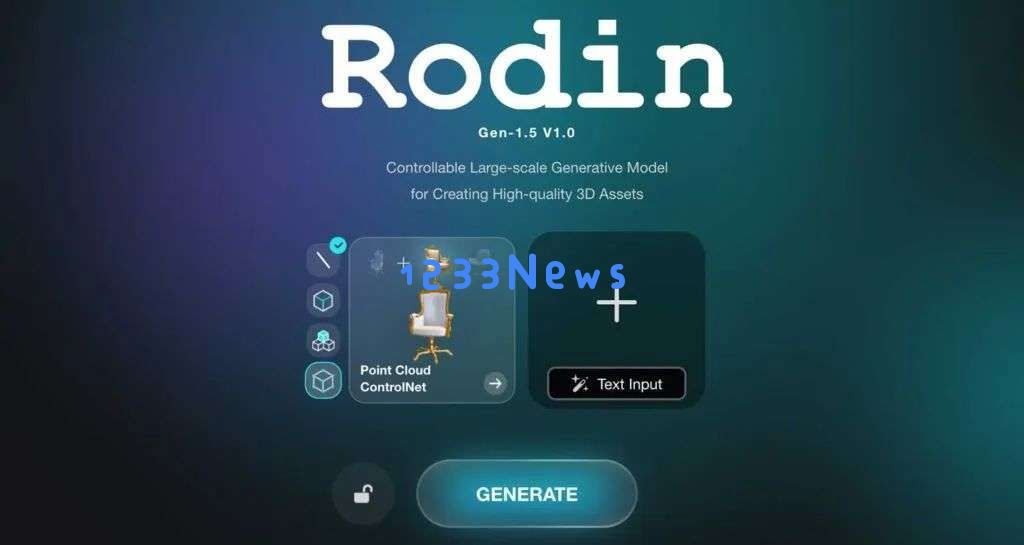 22个——最全3D模型AI生成器