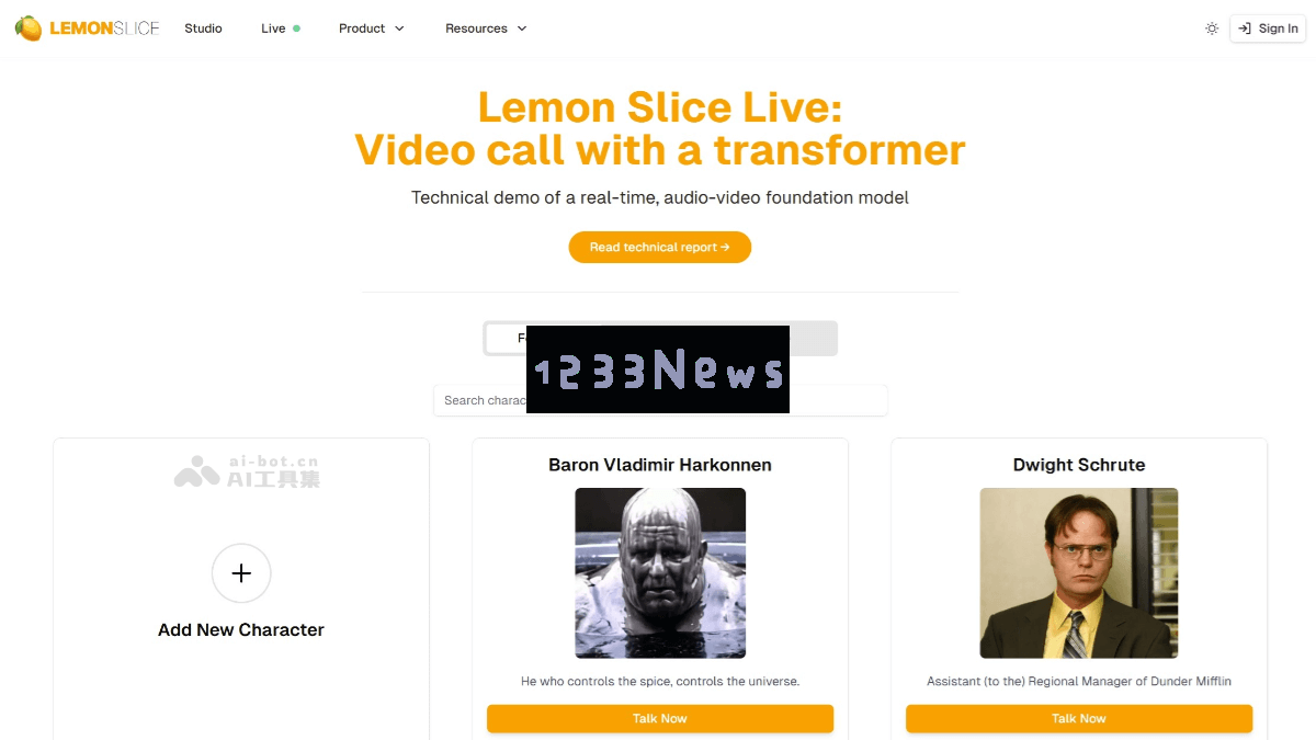 Lemon Slice 实时视频聊天 AI 工具正式上线 — 深入了解 Lemon Slice 的最新科技创新