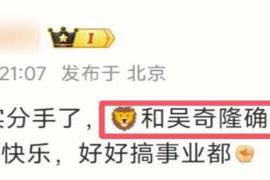吴奇隆与刘诗诗传离婚真相:资本利益冲突下的婚姻谜团揭晓