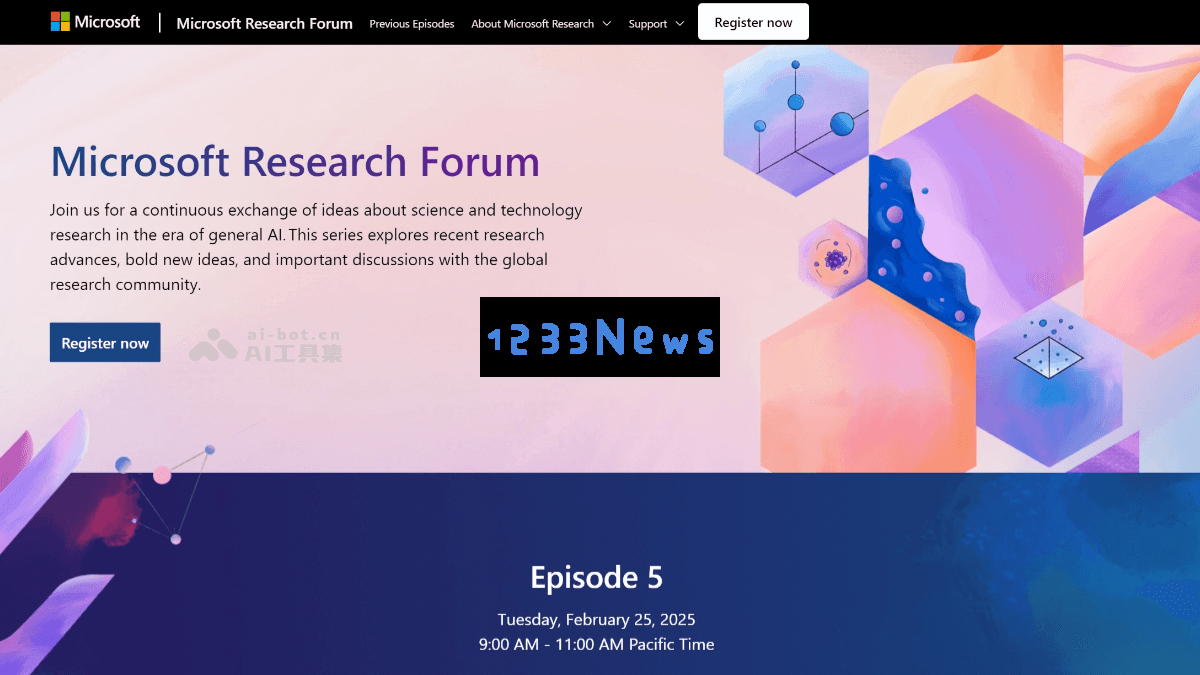 Microsoft Research Forum