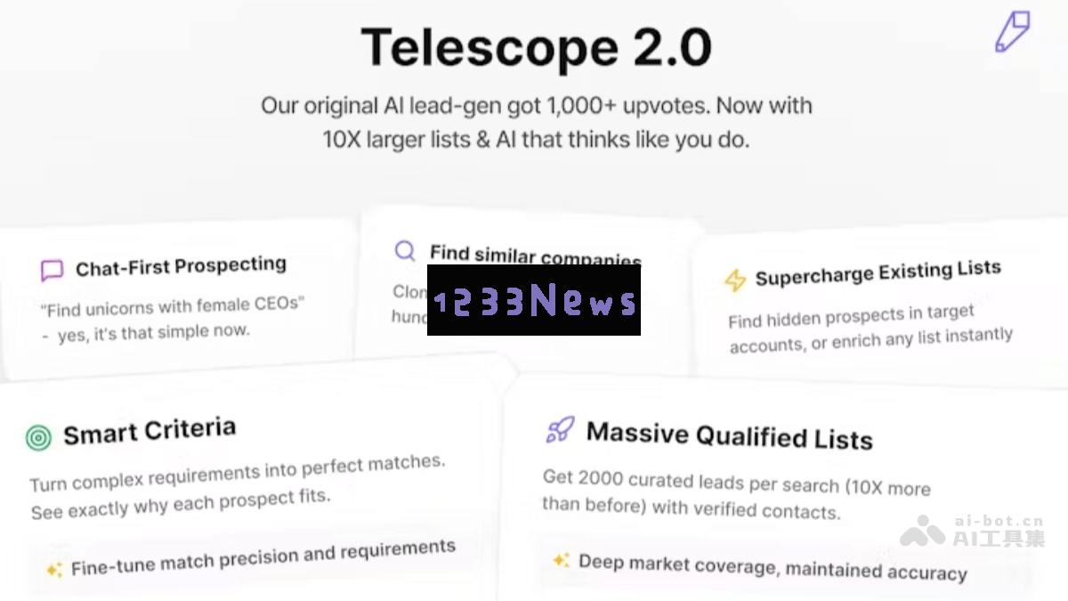 Telescope 2.0