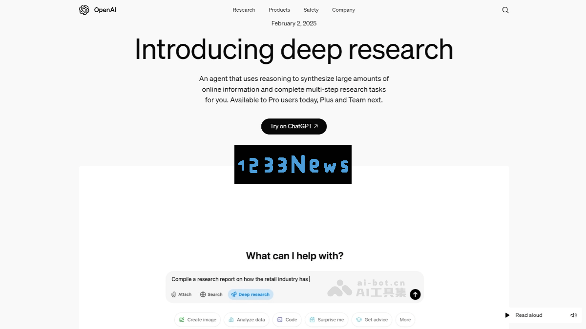 Deep Research