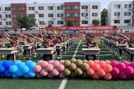 高青县常家中心小学举办第十四届艺术节及精彩课桌舞演出活动