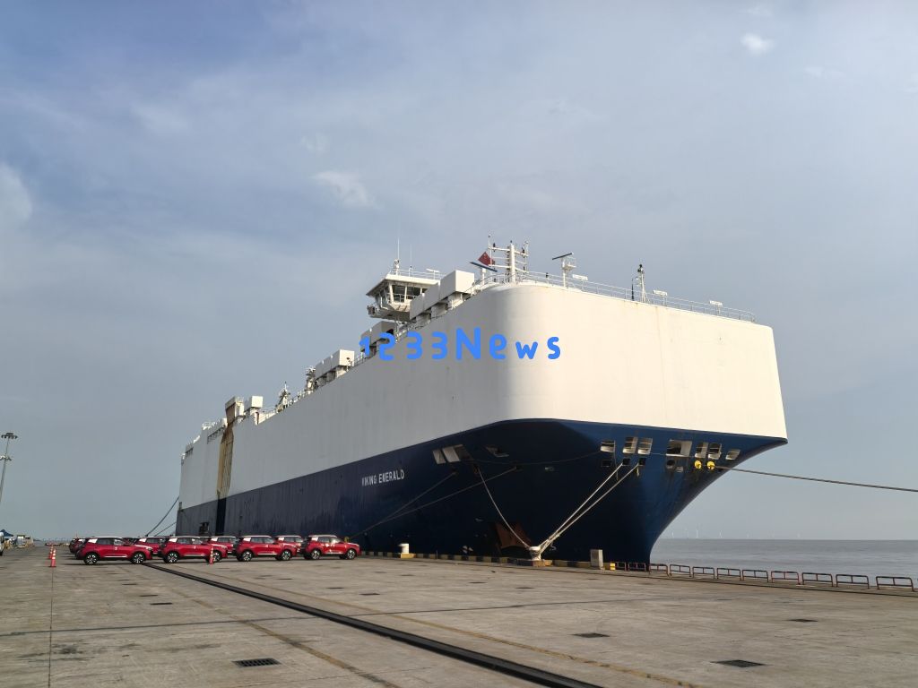 “国车出海”新进展,上海南港全新开通澳新直航班轮航线