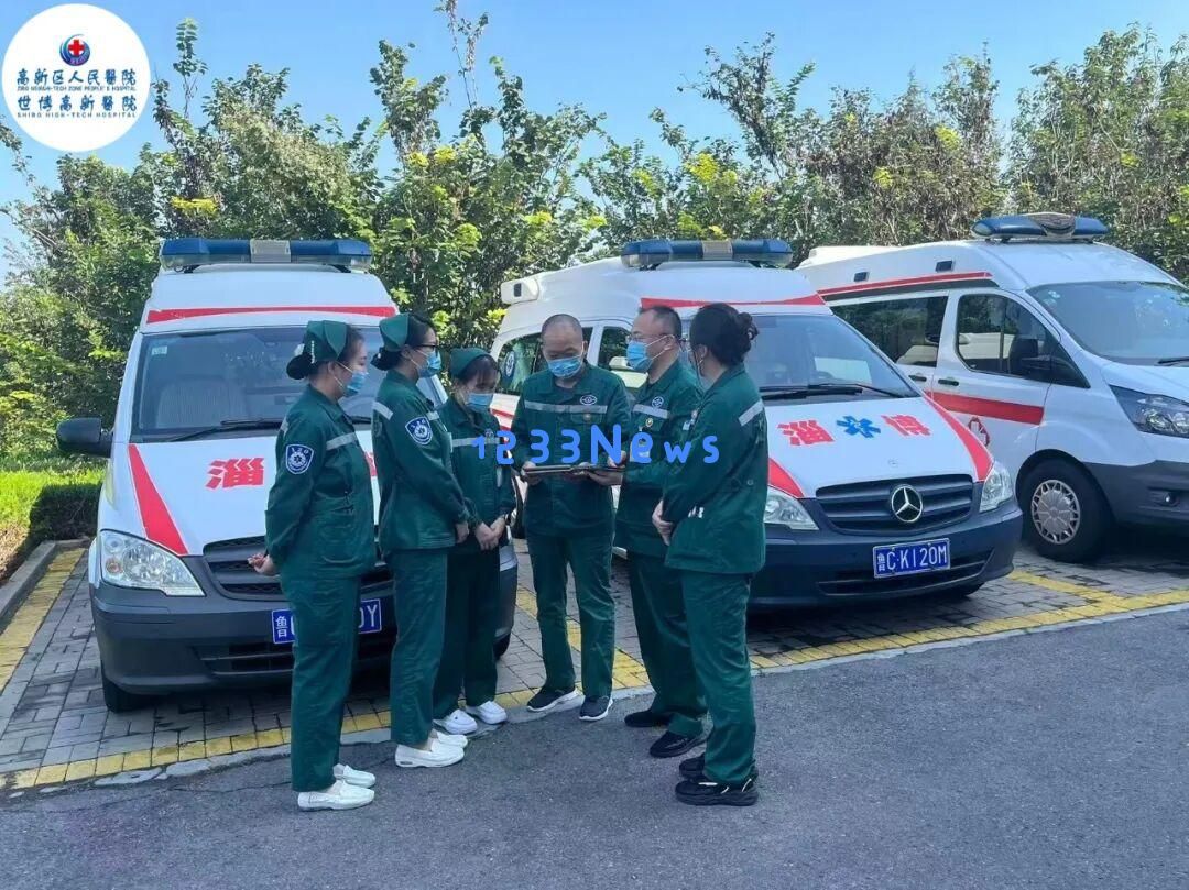 淄博世博高新医院急诊中心加强安全巡查确保双节期间的平安与安宁