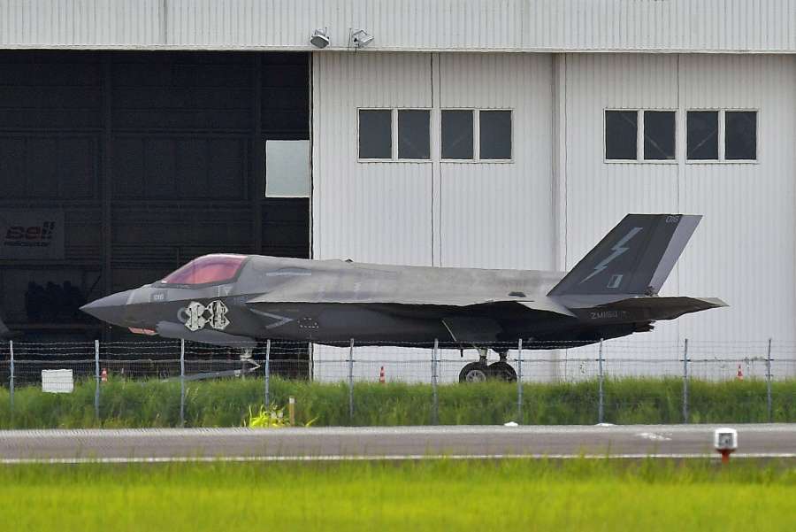 日媒报道:英国F-35B战机在日本停留一个月后终于完成维修,顺利返回航母 日媒报道:英国F-35B战机在日本停留一个月后终于完成维修,顺利返回航母
