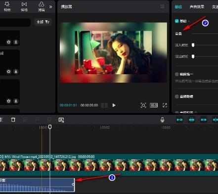 剪映在哪调整音轨分贝大小 剪映调整音轨分贝大小方法