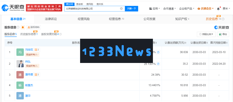 肖弘回归北京蝴蝶效应科技，重新成为关键股东再度引发关注！