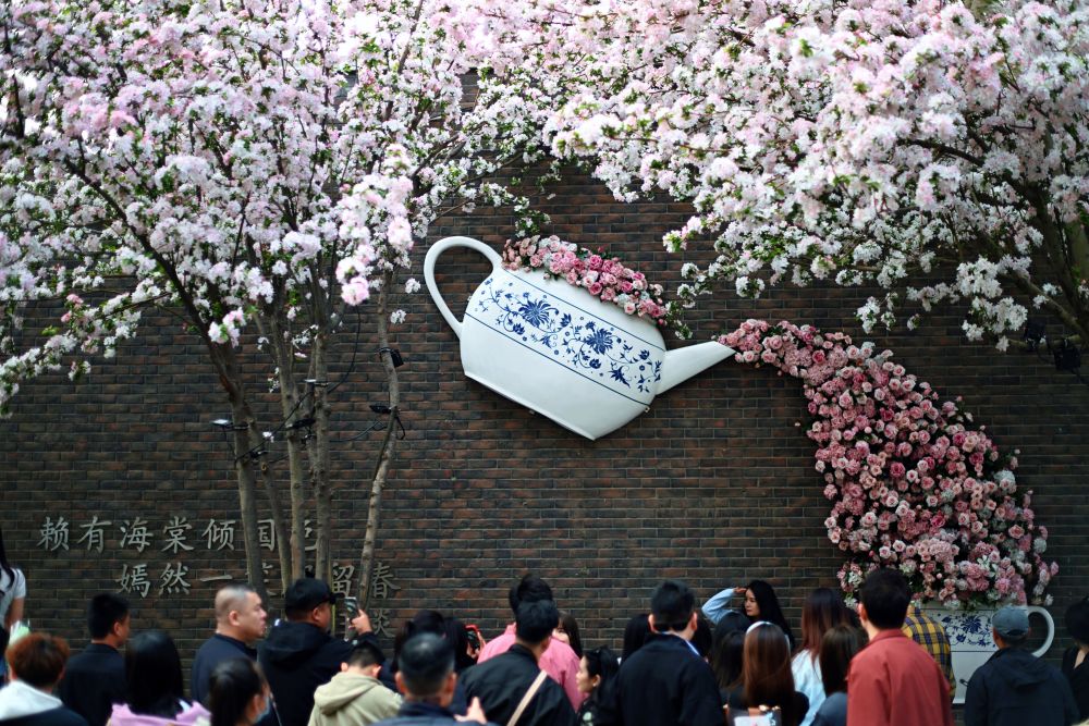 春日经济的蓬勃发展在津沽大地上绽放花朵