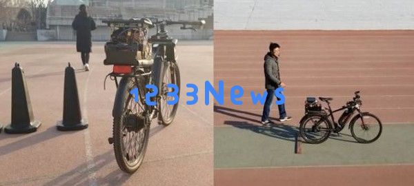 装备了“天机芯”的自动行走自行车（图源网络）