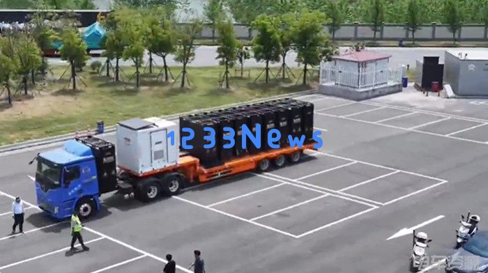 告别充电焦虑！移动充电航母现身京沪高速，助力未来出行