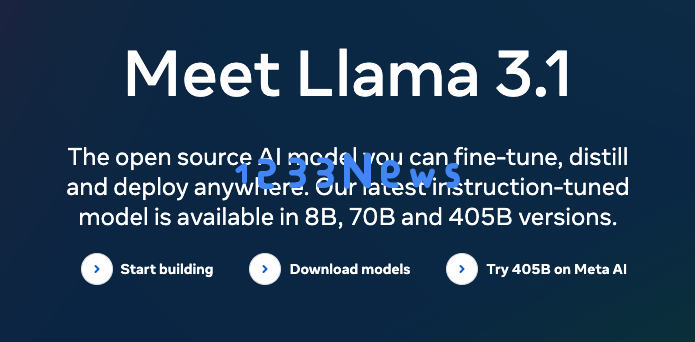 Meta推出强力开源模型Llama 3.1 405B，扎克伯格宣称明年开源大模型将全面超越闭源竞争对手