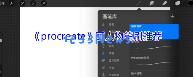 Procreate人物绘画笔刷零基础入门：从草稿到肌理的全流程指南