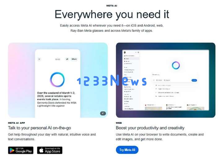 Meta宣战OpenAI，发ChatGPT超强平替App，语音交互联动AI眼镜，Llama API免费用
