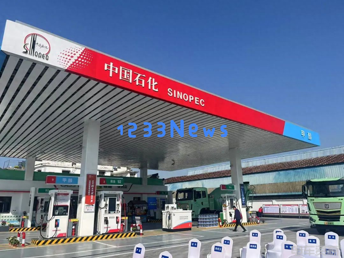 安徽省首座甲醇加注站落地马鞍山，开启绿色能源新篇章