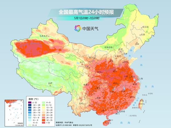 七省市四月气温再创新高“五一”假期将迎来冷空气的挑战