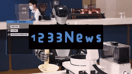 四川绵阳全新“夸父”机器人正式上岗，以流利四川方言助力文明交通劝导