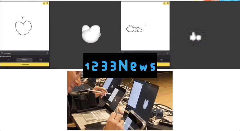直观即时绘制3D模型，可添加文本提示，VAST又开源了