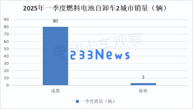 2025年第一季度各类新能源重卡的销售情况及目的地分析
