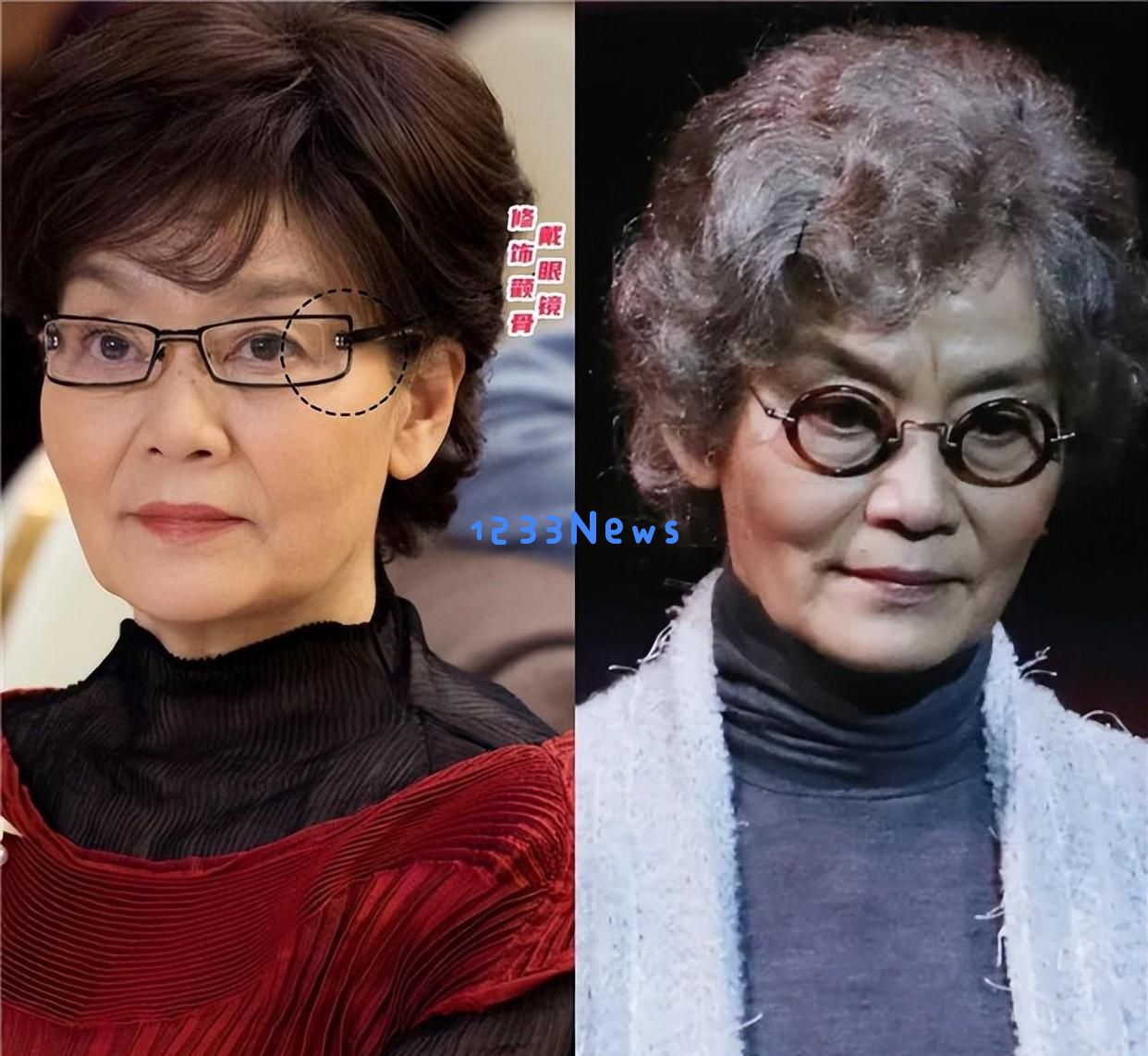 欣赏潘虹，再看刘雪华：年长女性如何通过留白发和大卷发展现优雅与风格