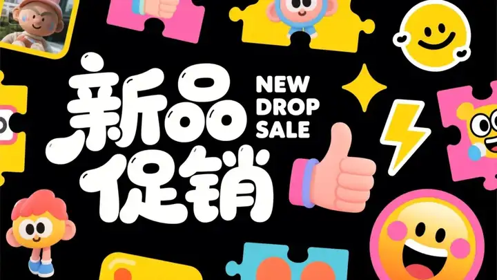 即梦AI字体我有点玩明白了，用这套Prompt提效50%
