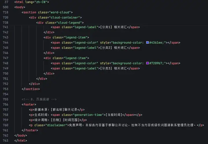 用AI把微信聊天记录变成可视化报告，酷到封神。