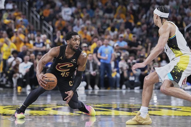 NBA季后赛全场录像回放：骑士对步行者G4（5月12日）西亚卡姆火力全开贡献21分6篮板