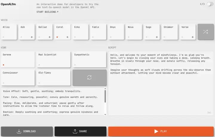 刚刚，OpenAI开启语音智能体时代，API价格低至每分钟0.015美元