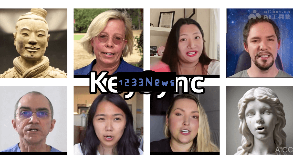 KeySync – 帝国理工与弗罗茨瓦夫大学合作开发的新型口型同步技术框架
