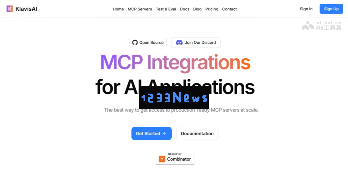Klavis AI - 开源MCP集成解决方案，轻松实现生产级MCP服务器的快速接入与配置