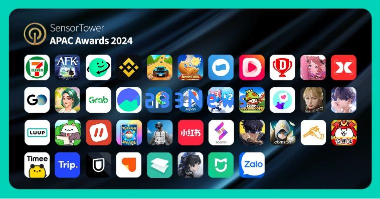 2024 Sensor Tower APAC Awards年度获奖名单正式公布：引领科技潮流的风向标是什么？魅力如何绽放