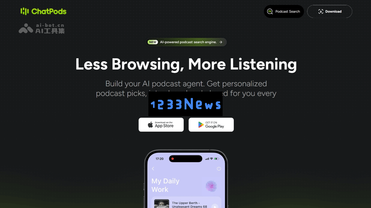 ChatPods – 创新的AI播客平台，推动主播与听众之间的实时互动体验