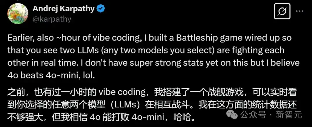 Karpathy带火「Vibe Coding」！YC证实：1/4新初创，95%代码全由AI生成