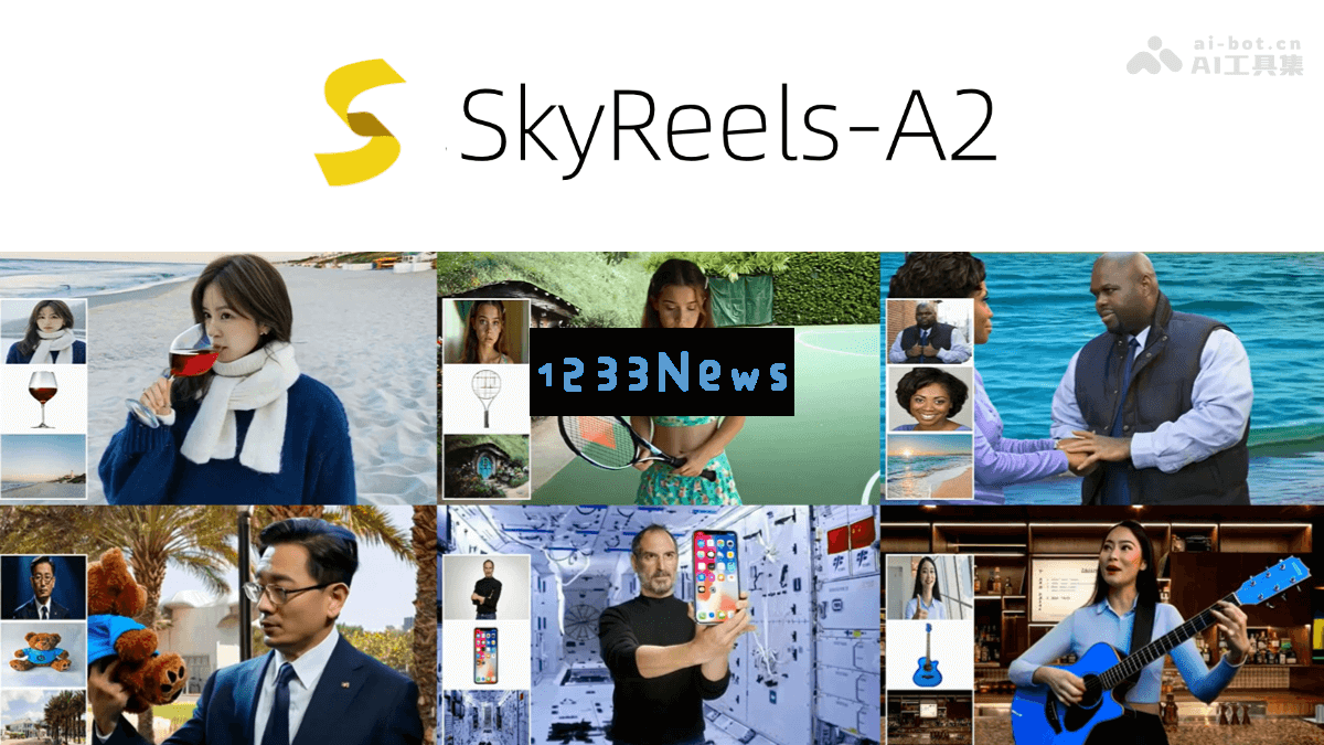 SkyReels-A2 – 昆仑万维全新推出的可灵活控制的视频生成框架揭秘