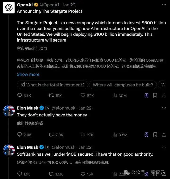 「债台高筑」孙正义，狂借500亿美元砸向OpenAI！马斯克：杠杆率太高了