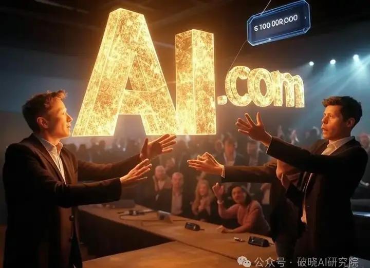 1 亿美元买个域名！AI.com 的身价，马斯克看了都摇头