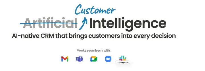 终于见到 AI Native 的 CRM 应用了