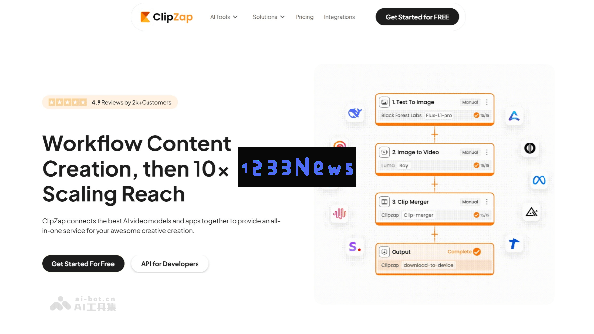 ClipZap AI - 高效AI视频剪辑与编辑工具，快速从素材中提取精彩瞬间与片段