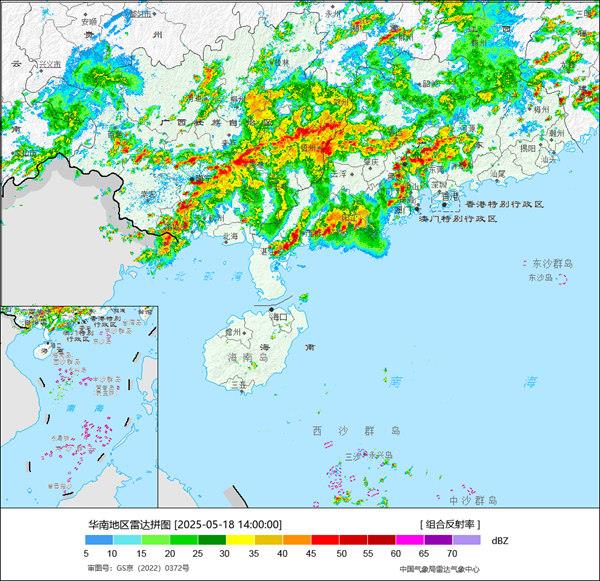 未来几天南方将持续遭遇强降雨 北方经历大范围高温后也将迎来降雨天气