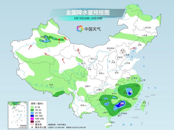 未来几天南方将持续遭遇强降雨北方经历大范围高温后也将迎来降雨天气