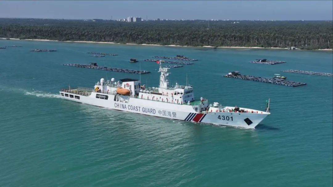 中越海警于2025年首次联合启动北部湾海域巡逻行动