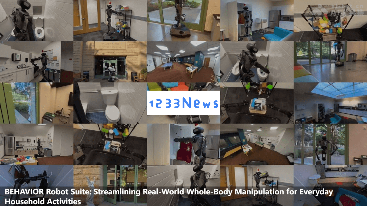 BEHAVIOR Robot Suite – 李飞飞团队推出的家庭任务自动化开源机器人框架，助力智能家居解决方案
